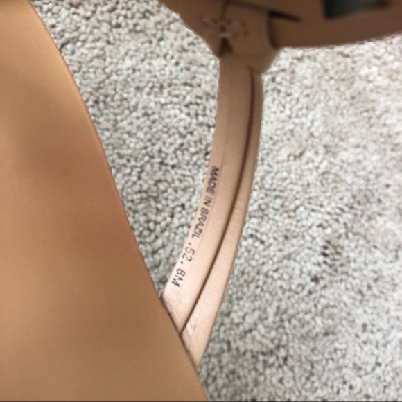 🆕Tory Burch Miller Sandal Natural Vachetta - Picture 5 of 8